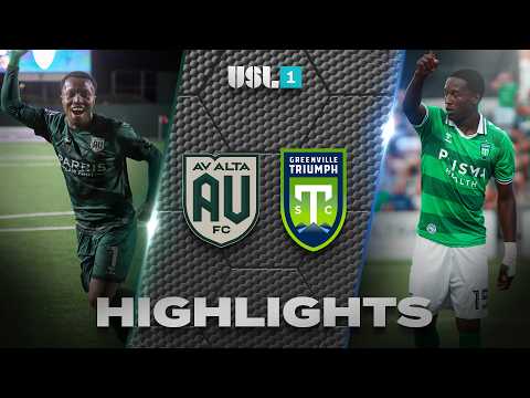 10.10.2026 | AV Alta FC vs. Greenville Triumph SC - USL League One Game Highlights