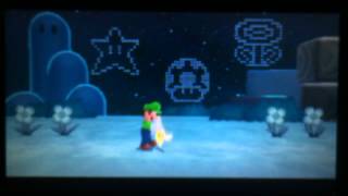 Super Mario 3D Land - Letter Cutscene As Luigi