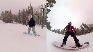 Snowboarding Date with Bunny