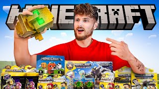 Unboxing 100 Mystery Minecraft Toys *Ultra Rare*