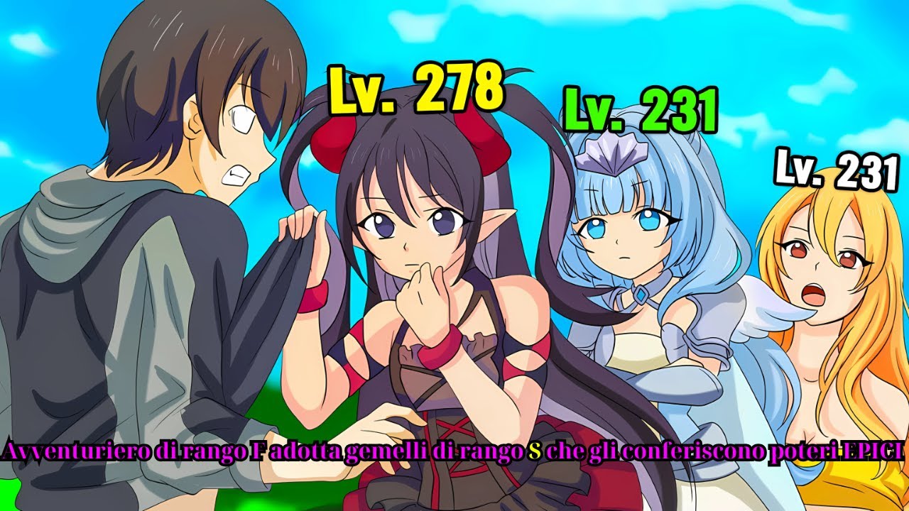 Avventuriero di rango F adotta gemelli di rango S che gli conferiscono poteri EPICI