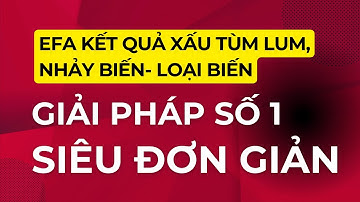 Việc đầu tiên CẦN LÀM thử nếu phân tích EFA ma trân xoay lộn xộn, không hội tụ, loại biến tòe loe