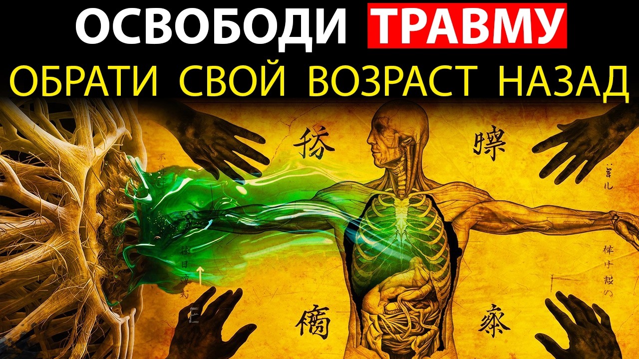 Твоё тело не стареет — оно удерживает травму (одна фасциальная перезагрузка)