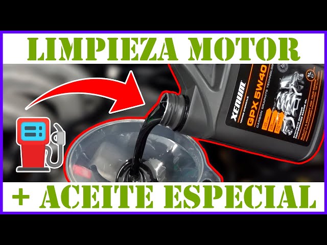 Limpiador de depósitos de carbono para motores diésel y gasolina. Aditivo  de aceite de motor limpiador no corrosivo de lodos y mugre con tecnología  de