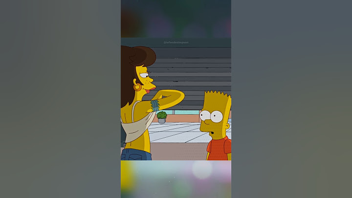 Shauna remercie Bart Simpson 💋 #thesimpsons #simpsons #bartsimpson #homer #shorts