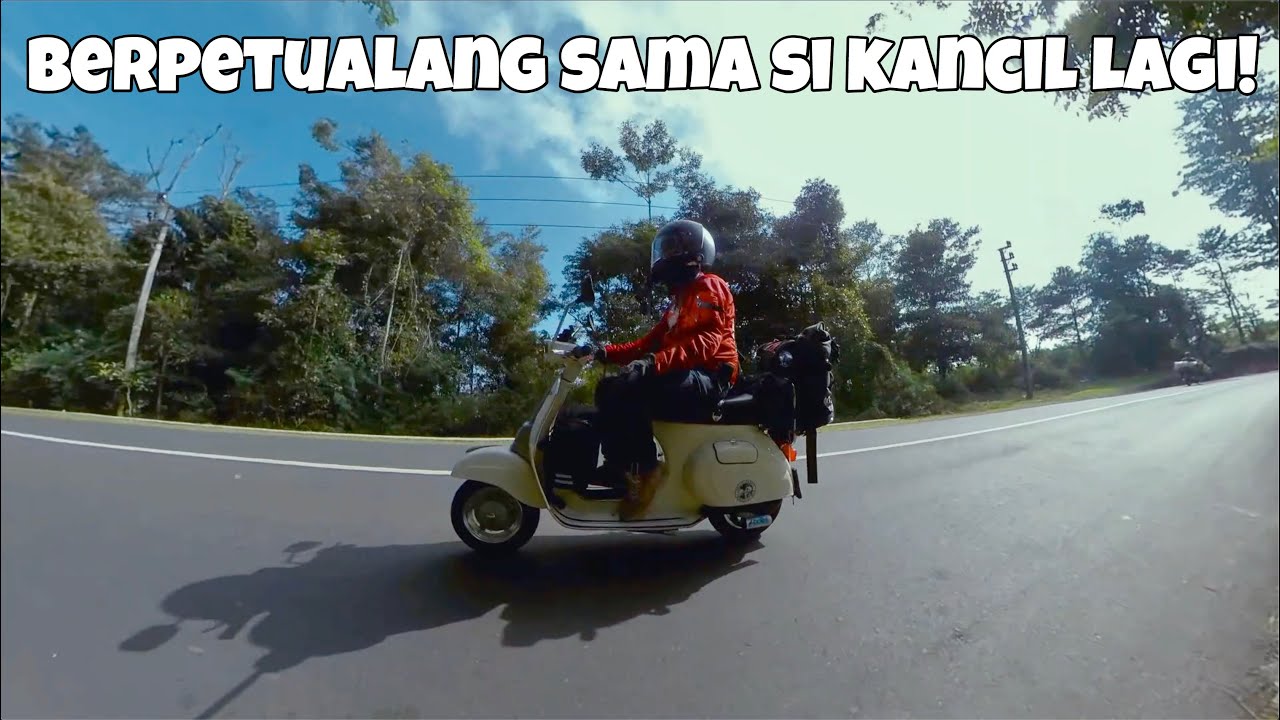 Solo-riding Vespa Dari Jakarta ke Cimaja