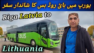 Traveling to Vilnius Lithuania from Riga Latvia By Road Traveling to Vilnius Lithuania from Riga Latvia By Road