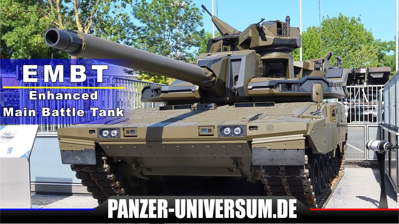 EMBT Enhanced Main Battle Tank - Europas zukünftiger Kampfpanzer