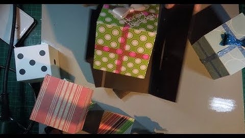 Pop up /fold flat box with ScanNCut file