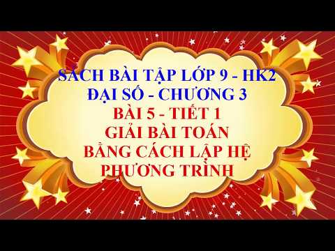 Video Toán học lớp 9 - SBT - Chương 3 - Bài 5 - Giải bài... - youtube