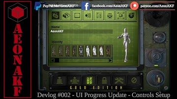 Soldier of Fortune II - Unreal Edition - SoF2UE - Devlog 002 - UI Controls Setup