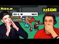 Mădălin înjură pe live-ul lui zaSami de Among Us! *FUNNY MOMENTS* cu youtuberi