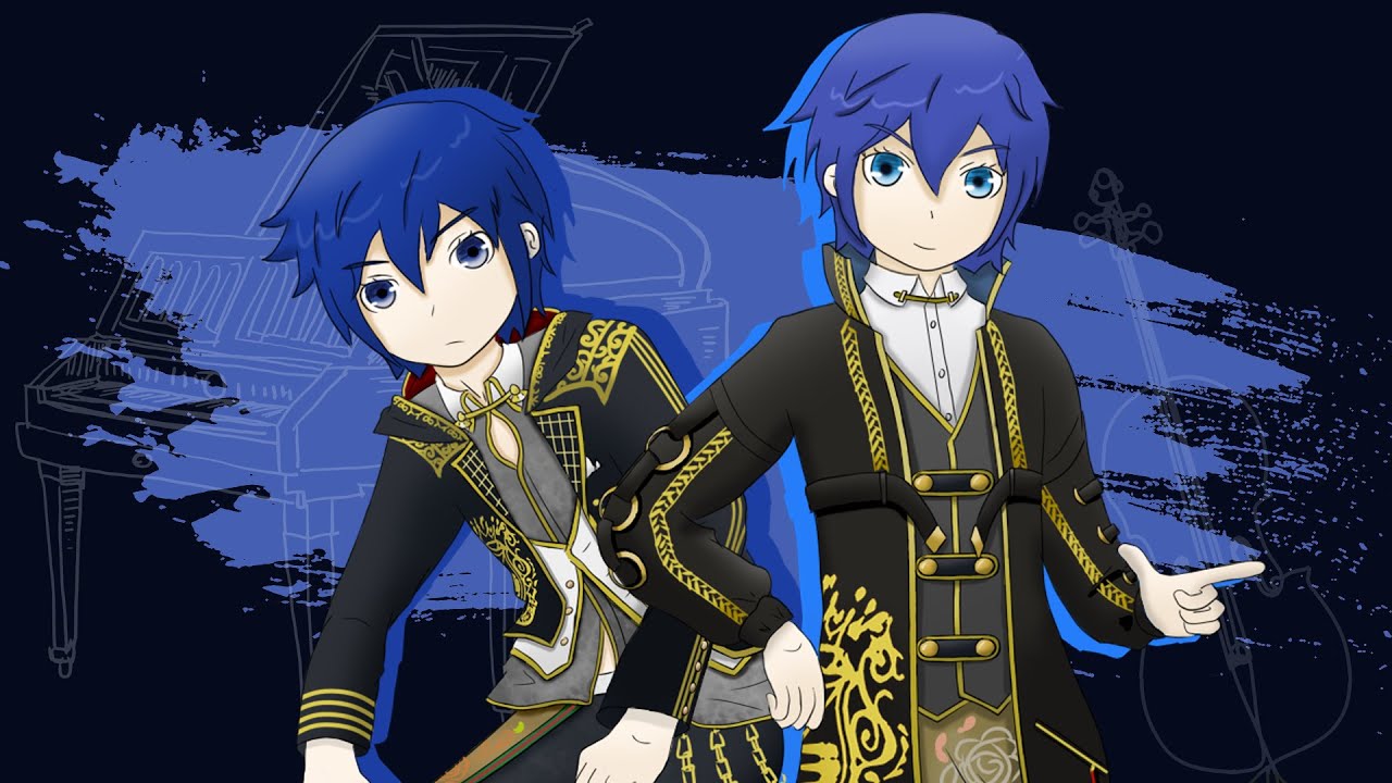 Piapro ピアプロ イラスト Rad Dogs Kaito