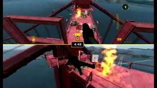 Goldeneye: Rogue Agent (PS2) - Split Screen Showdown - All Maps (007: James Bond)