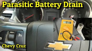 Battery Drains  Chevy Cruz