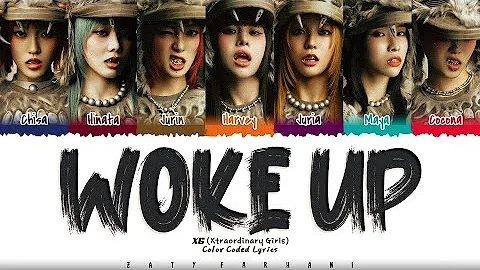 XG - WOKE UP Lyrics [Color Coded_Eng]