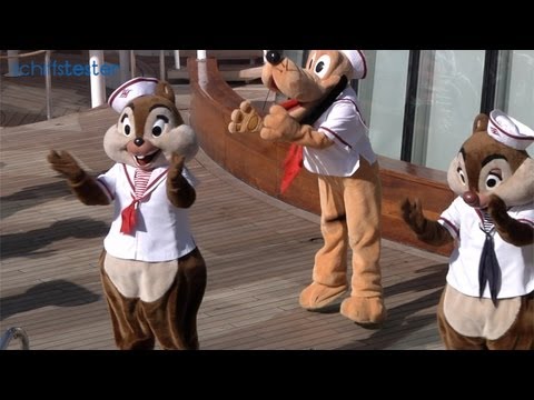 Disney Cruise Line: Sail Away Party auf der Disney Magic
