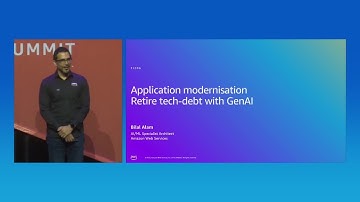 AWS Summit Sydney 2025: Application modernisation with generative AI