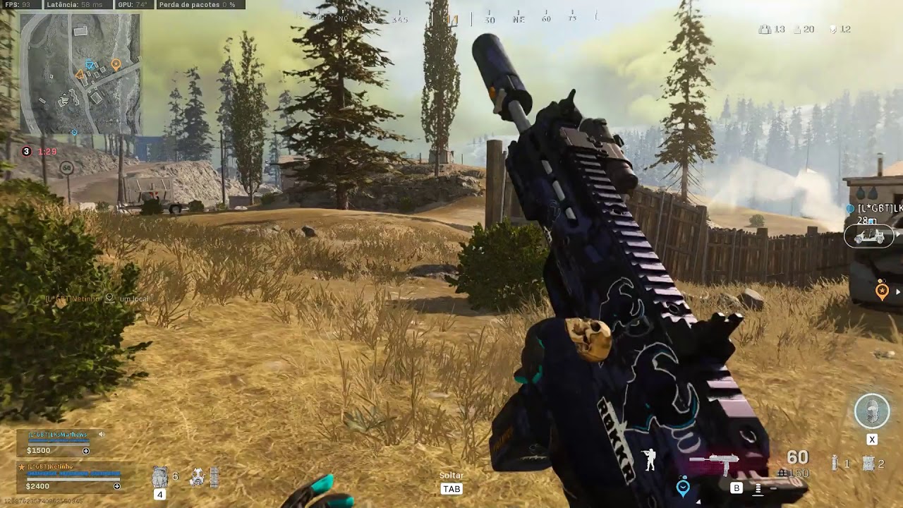 Call Of Duty Modern Warfare Bug da Fumaça - YouTube