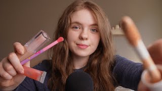 ASMR FAST & AGGRESSIVE MAKEUP APPLICATION! With Layered Sounds And Visuals💄 screenshot 4