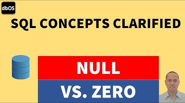 Null vs. zero in SQL | Null AND zero in SQL