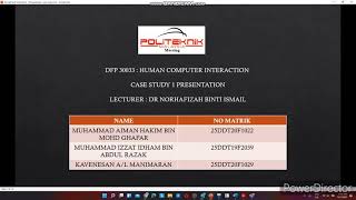 HCI CASE STUDY 1 PRESENTATION Wealth