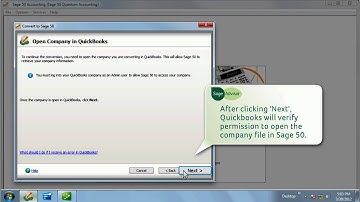 Converting Your Data from Quickbooks to Sage 50 Accounting