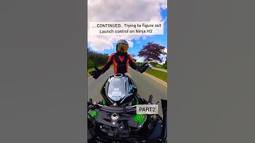 Ninja H2  Launch control- Part2  #h2r #ninjah2