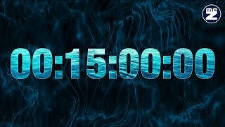 15 Minute Timer - Blue Ocean Countdown 15 Minute With Music Hiphop Conto Alla Rovescia