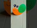 Snail Craft With Paper Ideas Snail Diy 