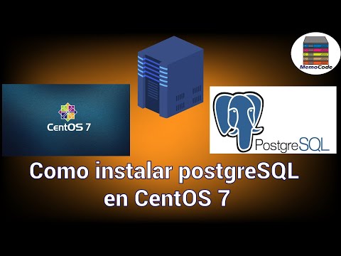 Como instalar PostgreSQL en CentOS 7
