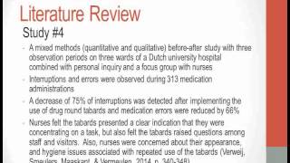 Evidence Based Practice Presentation - Jennifer Williams