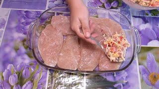 Калейдоскоп вкусов и цветов!Запеченное куриное филе с овощами в духовке Калейдоскоп вкусов и цветов!Запеченное куриное филе с овощами в духовке