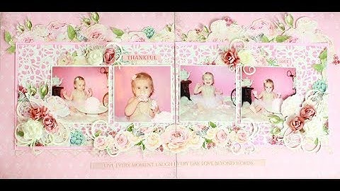 How to Make a Double Scrapbooking Layout