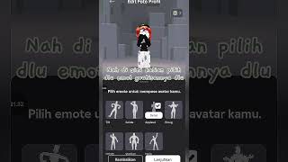 Tutorial edit fto profil tpi pake emot yang berobux 😱⁉️🧢#roblox#robloxindo#ayorame#tutorial#jokes