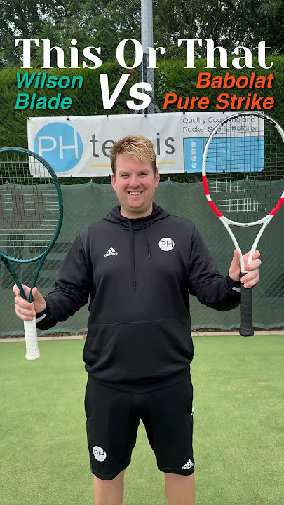 Tennis This or That! Wilson Blade vs Babolat Pure Strike! Which will win?