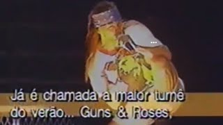 Bastidores e entrevistas da turnê conjunta do Guns N' Roses e Metallica nos anos 90 | Parte 01
