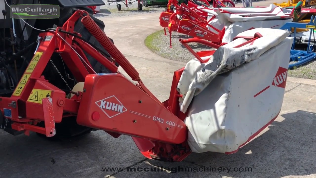 Used Kuhn GMD 400 YouTube