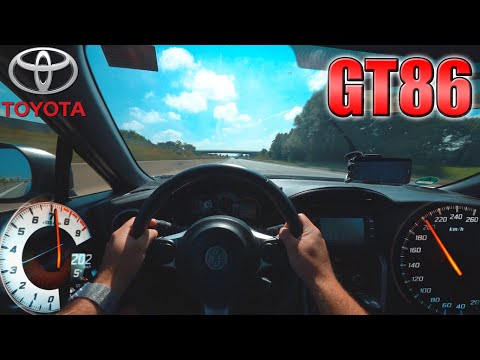 Toyota GT86 on German Autobahn✔