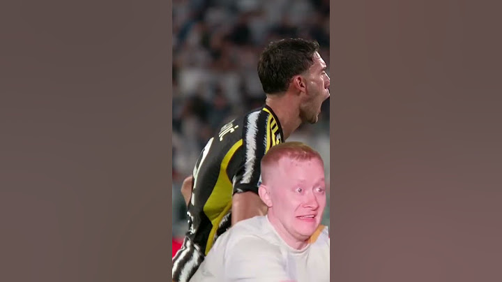 Vlahovic goal in slow motion 😮‍💨
