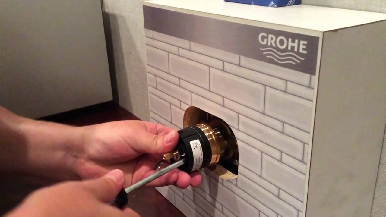 Grohe Grohsafe Valve Extention Kit 47344 Installation Video