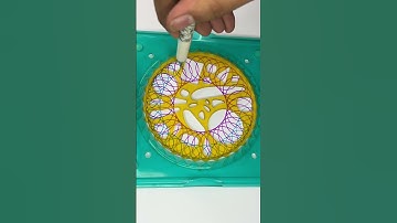 Spirograph ASMR That Feels Like a Dream: A Hypnotic Visual Escape #asmr #art #spirograph #shorts
