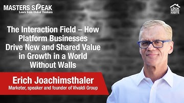 Masters Speak | The Interaction Field by Erich Joachimsthaler, Founder - Vivaldi