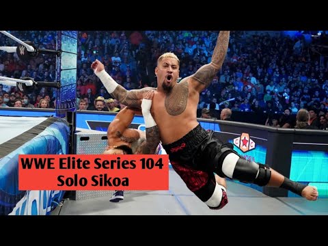 WWE - Solo Sikoa wrestling figure - Mattel Elite - Series 104