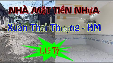Nhà Giá Rẻ Hóc Môn 2020 | Nhà Xuân Thượng 1,15 Tỷ