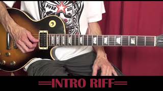 DIAMOND HEAD “Am I Evil” PlayThisRiff.com lesson preview.