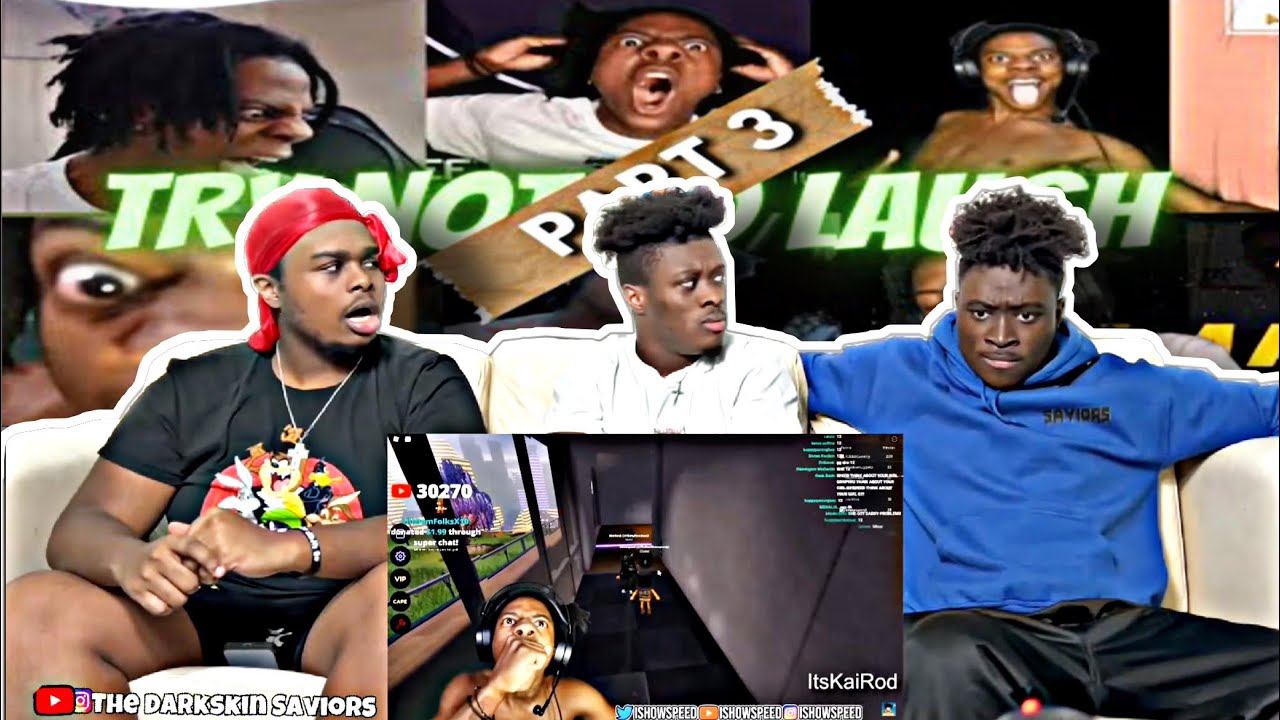 IshowSpeed BEST Try Not To Laugh **NEW** 2022 (HILARIOUS) Part 3 🤣😂😭 REACTION