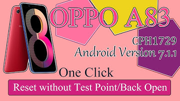 Oppo A83 Cph1729 Lock Reset One Click | Without Open | Umt Pro | Gsm Pros Team