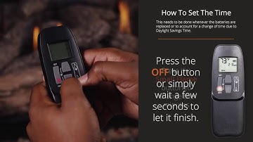 How to pair your Real Fyre electronic remote and gas log set