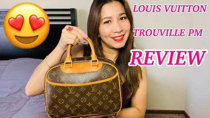 Louis Vuitton Trouville Pm what's in my bag/ what fits. 